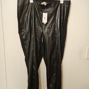 Nwt philosophy faux leather leggings size 2xl